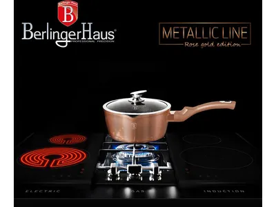 BERLINGERHAUS BERLINGERHAUS BH/1524N Lunčić s poklopcem , duga ručka 16 cm  Rose Gold Collection