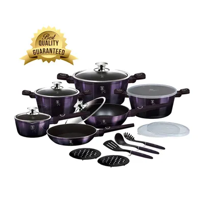 BERLINGERHAUS BH/7145 Set posuđa 18/1 Purple Eclipse Collection