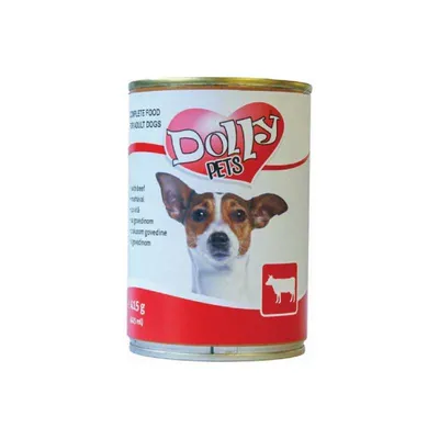 DOLLY Dog adult govedina, 415g