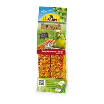 JR Farm Poslastica za ptice ‘Med, Školjka, Mrkva’, 130 g