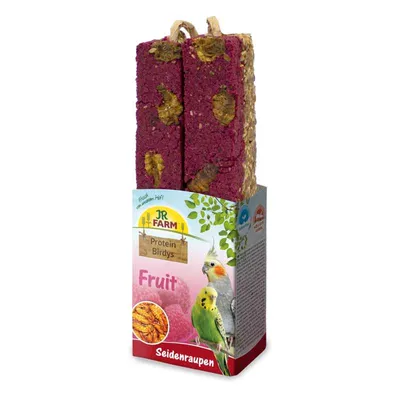 JR Farm Poslastica za ptice ‘Malina, Jabuka, Svilene bube’, 150g