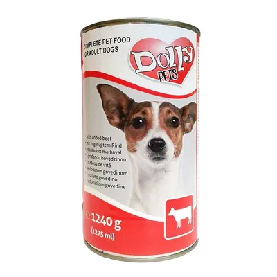 DOLLY Dog adult govedina, 1240g