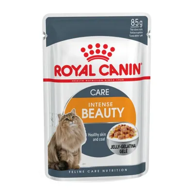 Royal Canin Intense Beauty Jelly Pouch, 85g