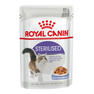 Royal Canin Sterilised Jelly Pouch, 85g