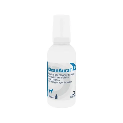 Dechra ‘Clean Aural Dog’, tekućina za ispiranje ušiju, 100 ml