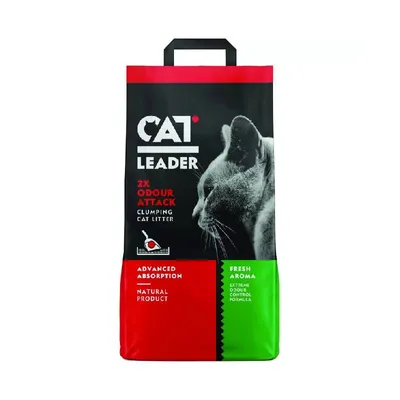 Pijesak za mačke CAT LEADER Clumping ‘ODOUR ATTACK’