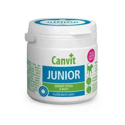 CANVIT Junior 100g, vitaminske tablete za pse