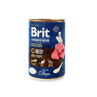 Brit Premium by Nature ‘Beef with Tripe’, 400 gr
