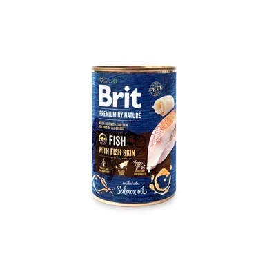 Brit Premium by Nature ‘Fish with Fish Skin’, 400 gr