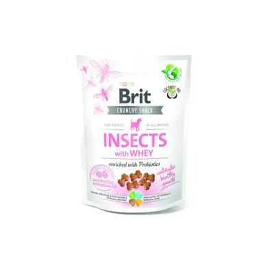 Brit Care Dog Crunchy Cracker ‘Insekti sa Whey proteinom obogaćenim probioticima’, 200 gr