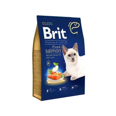 Brit Premium by Nature Cat, ADULT Salmon