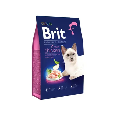 Brit Premium by Nature Cat, ADULT Chicken