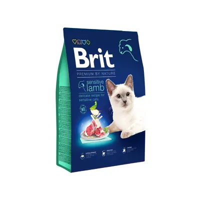 Brit Premium by Nature Cat, SENSITIVE Lamb