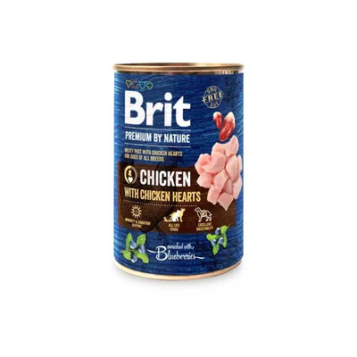 Brit Premium by Nature ‘Chicken with Hearts’, 400 gr