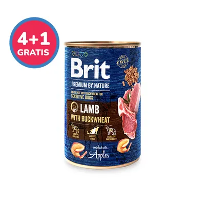 Brit Premium by Nature ‘Lamb with Buckwheat’, 400 gr