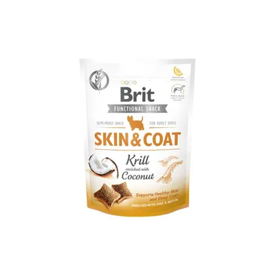 Brit Care Dog Functional Snack ‘Skin&Coat Krill’, 150 gr