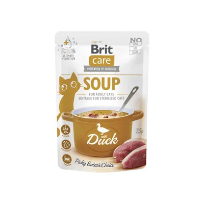 Brit Care juha za mace ‘Duck’, 75 gr