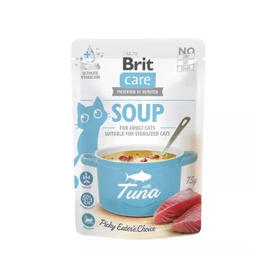 Brit Care juha za mace ‘Tuna’, 75 gr