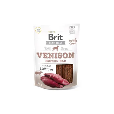 Brit Meat Jerky Snack ‘Venison Protein bar’