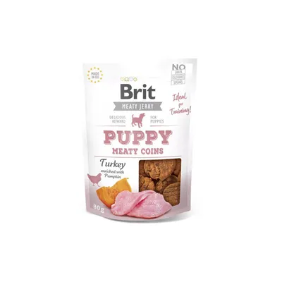 Brit Meat Jerky Snack ‘Turkey Meaty- Puppy’, 80 gr