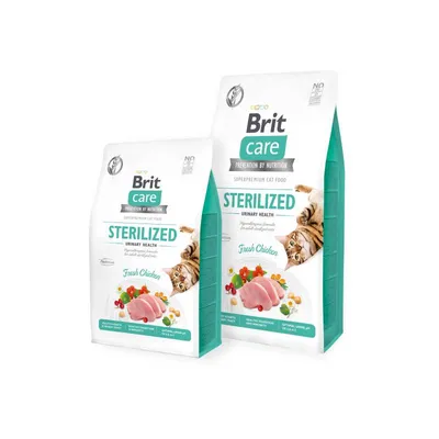 Brit Care Cat STERILIZED ‘Urinary Health’, 400 gr