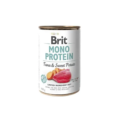 Brit Mono Protein ‘Tuna & Sweet Potato’, 400 gr