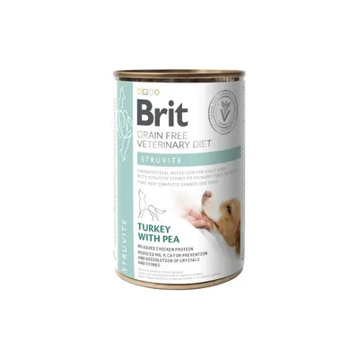 Brit STRUVITE DOG Konzerva, GRAINFREE Veterinary Diet, 400 GR