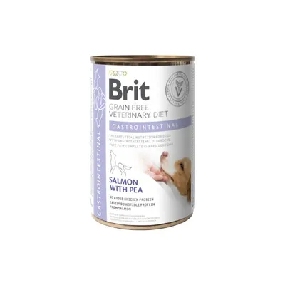 Brit GASTROINTESTINAL DOG Konzerva, GRAINFREE Veterinary Diet, 400 GR