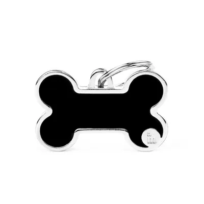 MYFAMILY BLACK BONE L, Privjesak za graviranje, za ljubimce