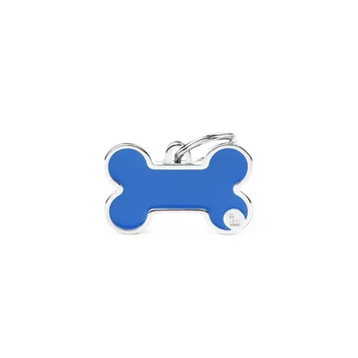 MYFAMILY BLUE BONE S, Privjesak za graviranje, za ljubimce