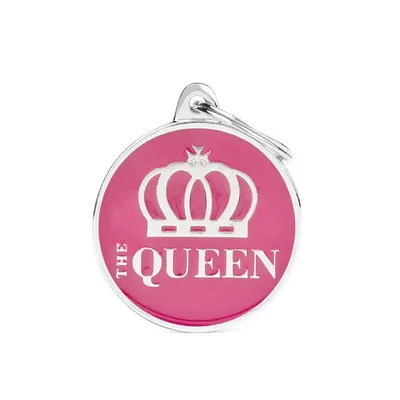 MYFAMILY THE QUEEN, Privjesak za graviranje, za ljubimce