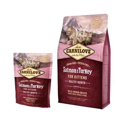 Carnilove Healthy Growth ‘Losos & Puretina’, hrana za mačiće