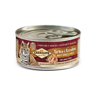 Carnilove ‘Turkey&Reindeer’ konzerva za mace, 100 gr