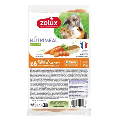 Nutrimeal Cookie s okusom mrkve, 6 kom