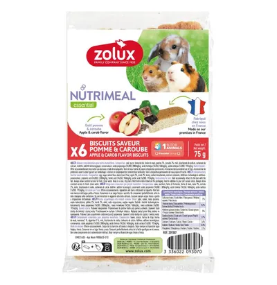 Nutrimeal Cookie s okusom jabuke i rogača, 6 kom