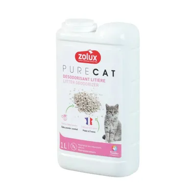 Dezodorans mačjeg pijeska PURECAT ‘Baby Powder’, 1 L