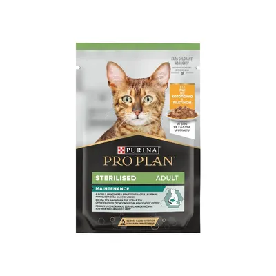 PRO PLAN® Sterilised Adult, piletina, 85gr