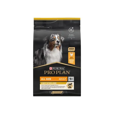 PRO PLAN®LIGHT/STERILISED All Sizes Adult, 3kg