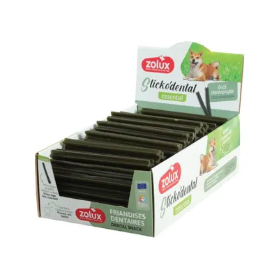 Poslastica za pse STICKODENTAL L, s okusom klorofila