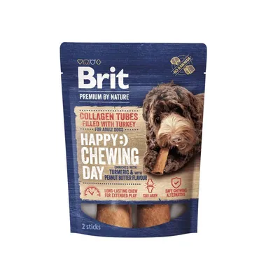 Brit Premium by Nature Collagen Chews Tubes Turkey, 2kom