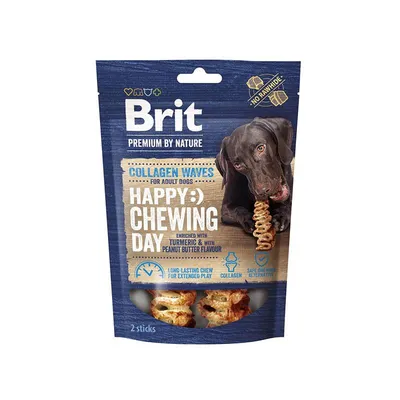 Brit Premium by Nature Collagen Chews Waves, 2kom