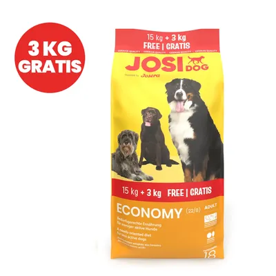 Josera JosiDog Economy 15+3kg GRATIS!