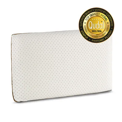 Vitapur ergonomski jastuk od lateksa s piramidnom strukturom - 65x40 cm