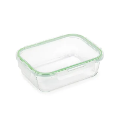 Pravougaoni stakleni pekač sa poklopcem Rosmarino Bake&Go 23,5x18x7,5 cm