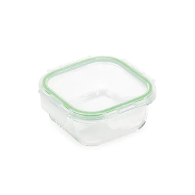 Četvrtasti stakleni pekač sa poklopcem Rosmarino Bake&Go 14,5x14,5x6cm