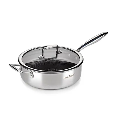 Visoka tava s poklopcem Rosmarino HexaPRO - 24 cm