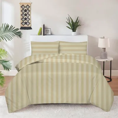 Pamučno-satenska PREMIUM posteljina Svilanit Isabella Beige