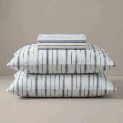 Pamučno-satenska posteljina Svilanit Stripes