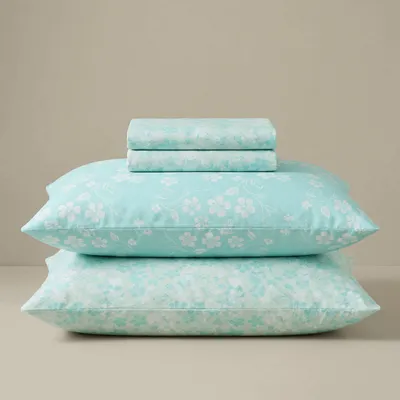 Svilanit pamučna posteljina Mint Blossom