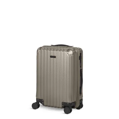 Kabinski putni kofer sa USB priključkom Scandinavia Voyage Prestige – 40 L, srebrni